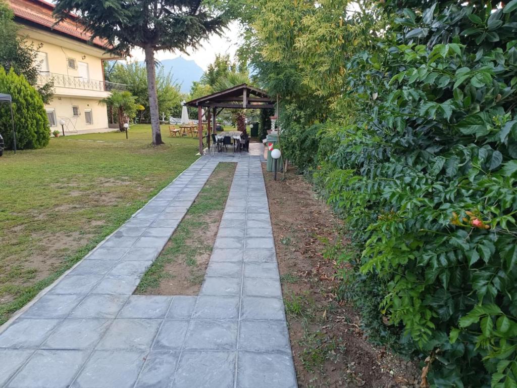 Zahrada ubytování Dimis apartments