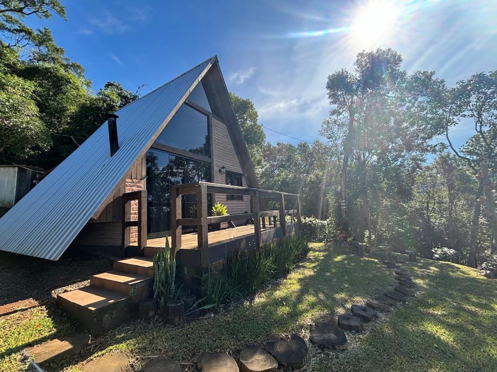 Chalé com vista em Timbé do Sul, Serra da Rocinha em Cambará do Sul - Foto Booking.com