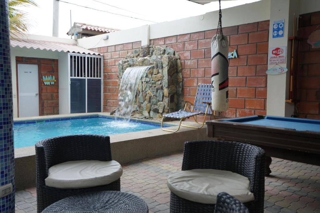 Bazén v ubytování Hotel Valeritos nebo v jeho okolí
