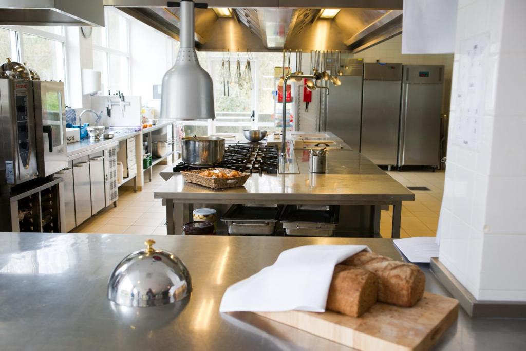 Kuchyň nebo kuchyňský kout v ubytování Hotel Spelderholt