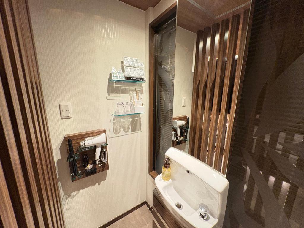 Koupelna v ubytování Hotel CARA 大人専用Adult only hotel