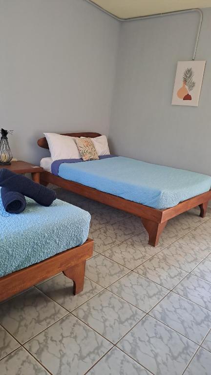 Postel nebo postele na pokoji v ubytování Hotel Georgi