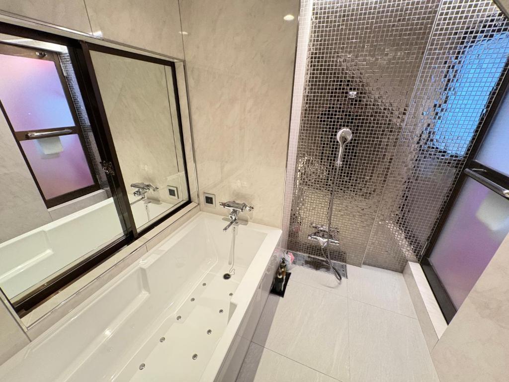 Koupelna v ubytování Hotel CARA 大人専用Adult only hotel