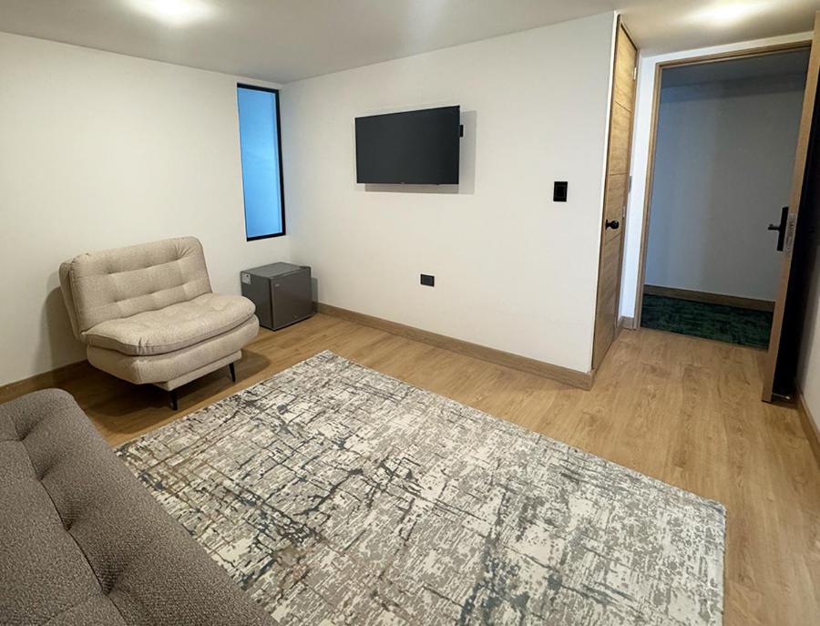 Posezení v ubytování Entrenevados Hotel