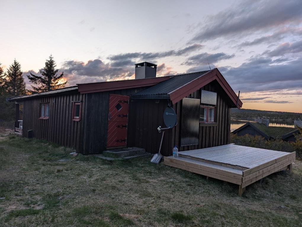 Το κτήριο όπου στεγάζεται  η παραθεριστική κατοικία