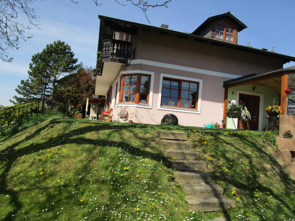 Budova, kde se bed and breakfast nachází