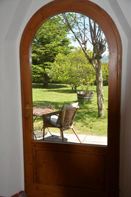 A garden outside Rosso Del Chianti