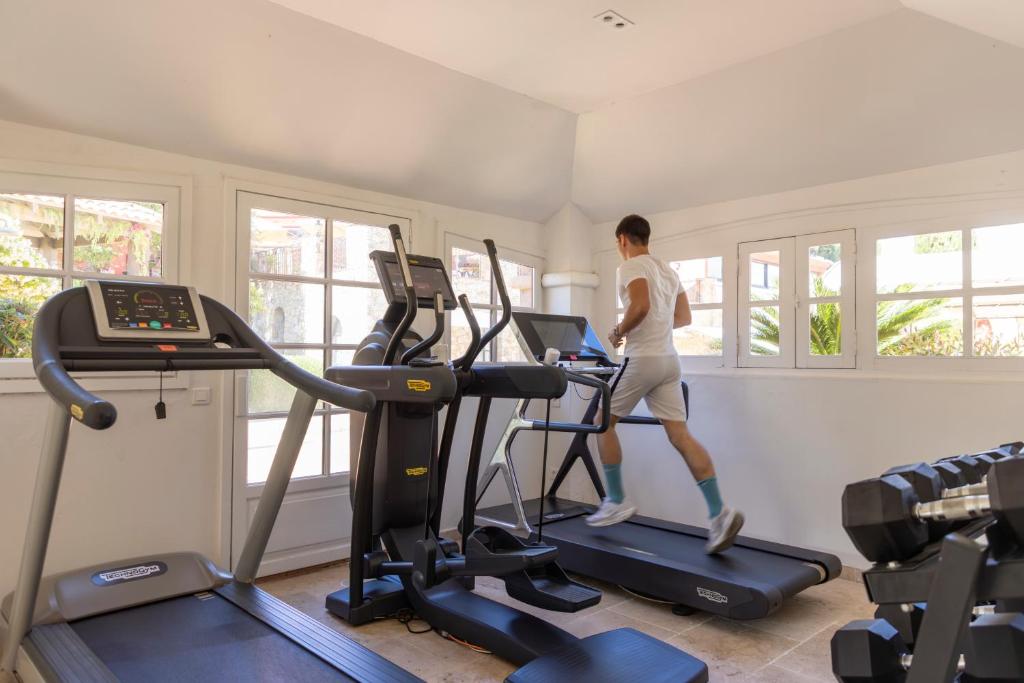 Fitness centrum a/nebo fitness zařízení v ubytování La Signoria