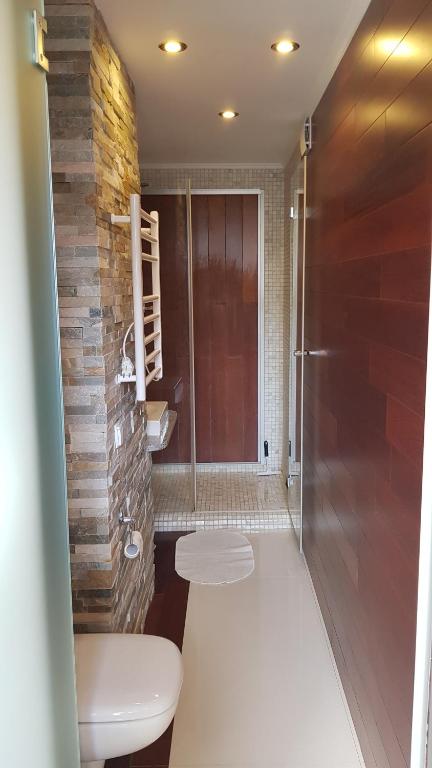 Kúpeľňa v ubytovaní Apartamenty Toporowa Cyrhla