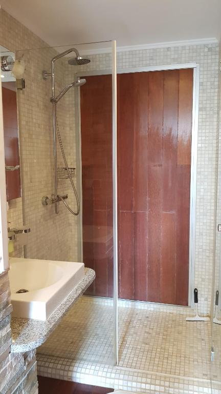 Kúpeľňa v ubytovaní Apartamenty Toporowa Cyrhla