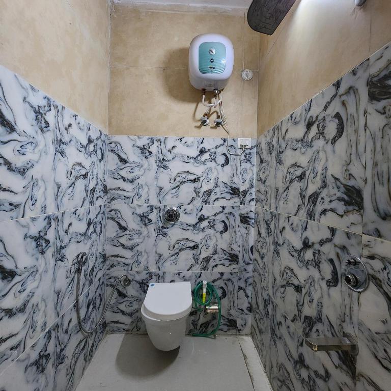 Koupelna v ubytování HOTEL ROYAL AFGHAN