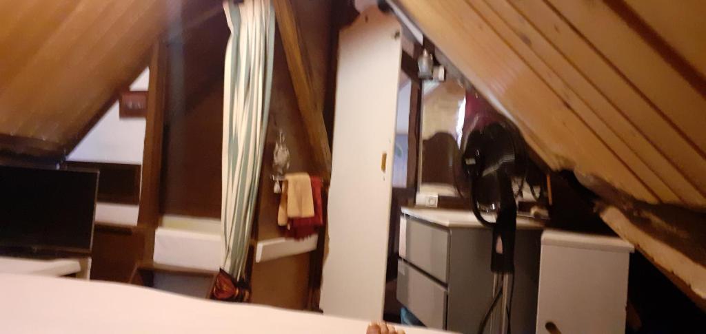 Postel nebo postele na pokoji v ubytování Au verger de Marcilly