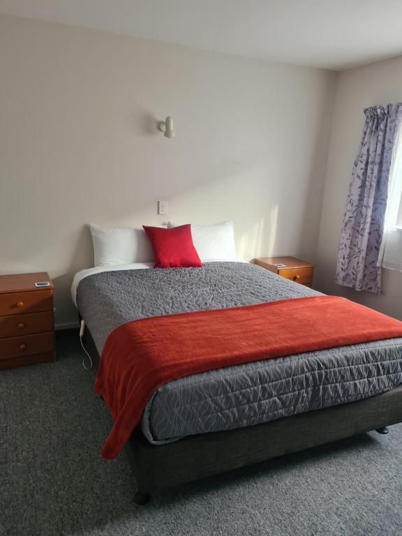 Postel nebo postele na pokoji v ubytování Arran Motel