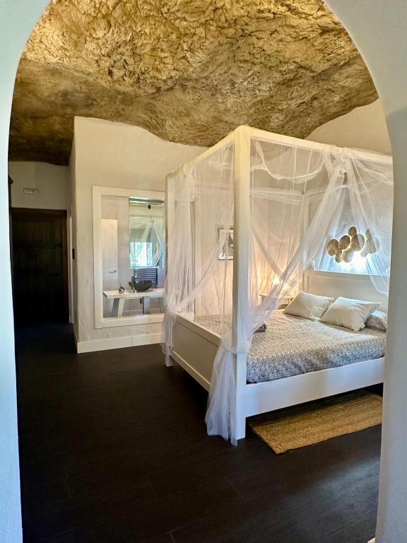 Cama o camas de una habitación en Avalon in Setenil