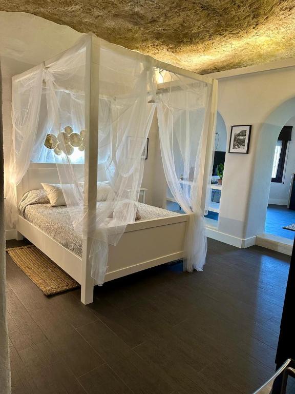 Cama o camas de una habitación en Avalon in Setenil