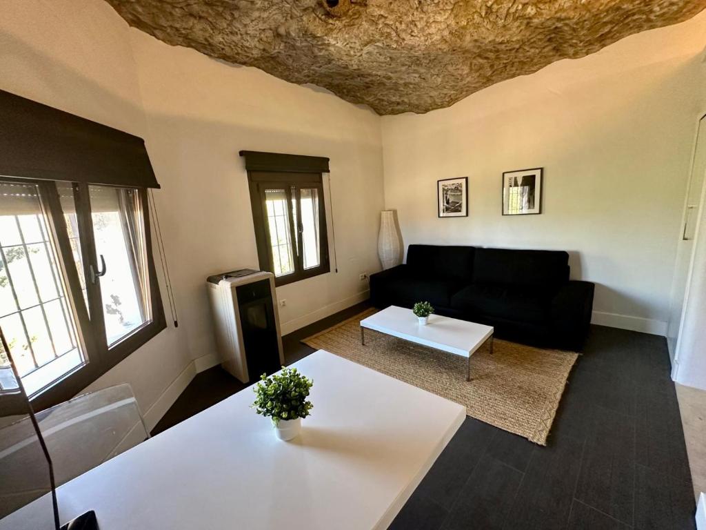 Cama o camas de una habitación en Avalon in Setenil