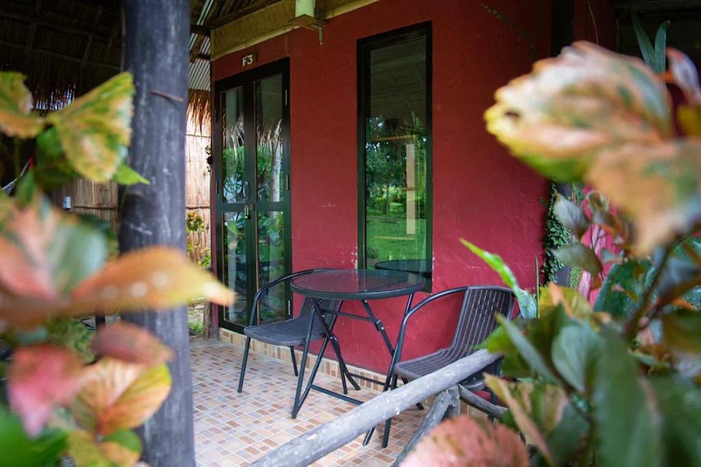Zahrada ubytování Butterfly Hostel, Pai