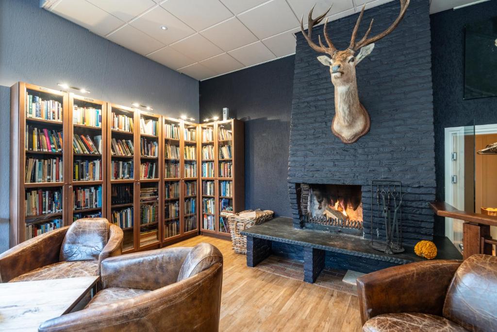 Posezení v ubytování Veluwe Hotel Stakenberg