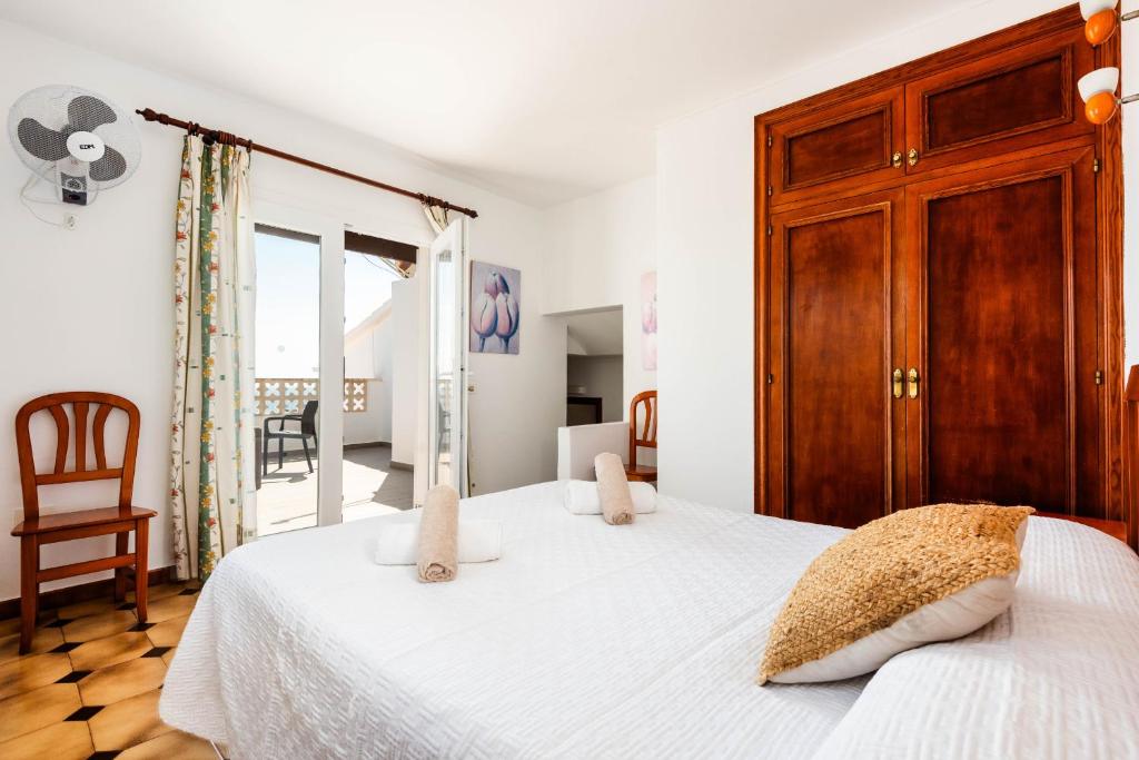 Postel nebo postele na pokoji v ubytování Villa Castellet