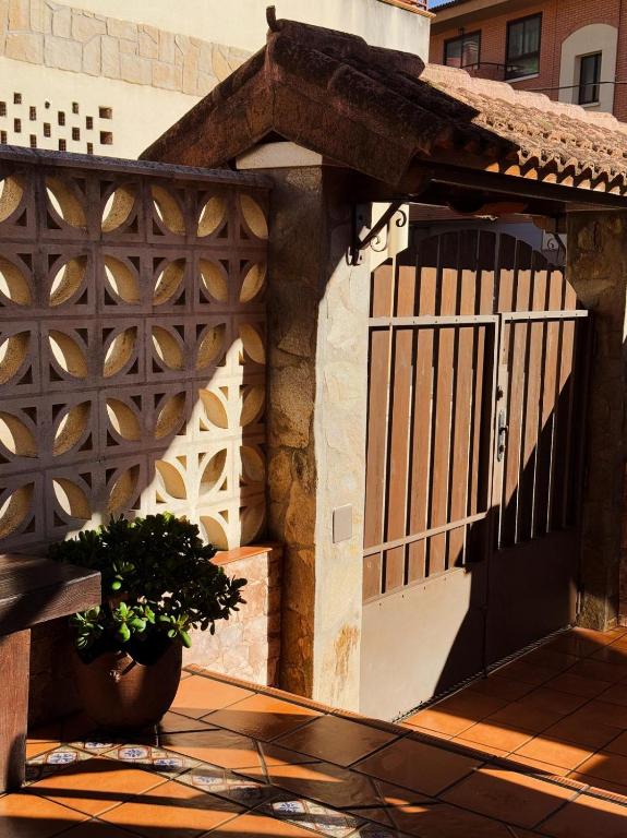 Balkón nebo terasa v ubytování La casita de lola
