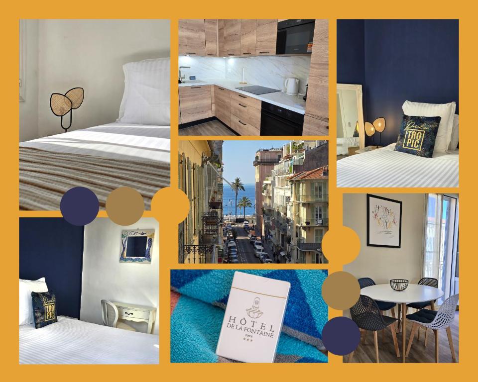 Hôtel de la Fontaine - Resim 14