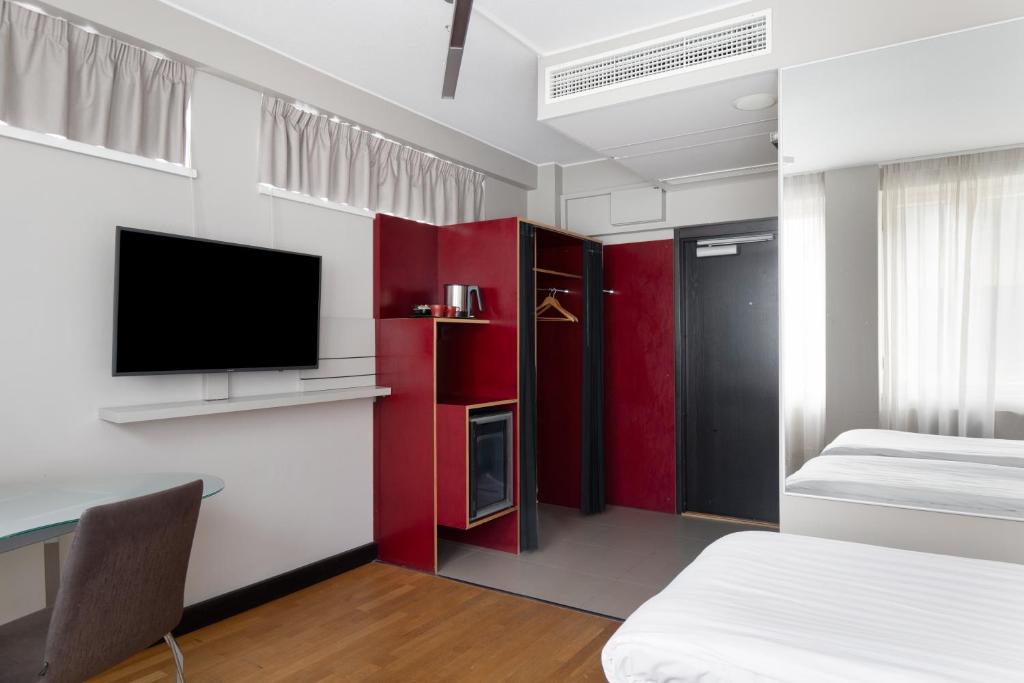 Postel nebo postele na pokoji v ubytování Original Sokos Hotel Albert