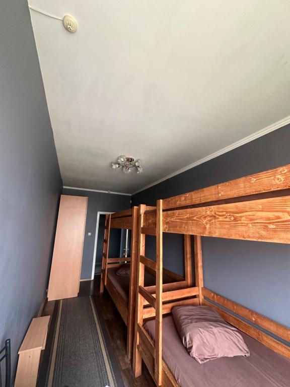 Postel nebo postele na pokoji v ubytování Welcome 24 Mukachevo