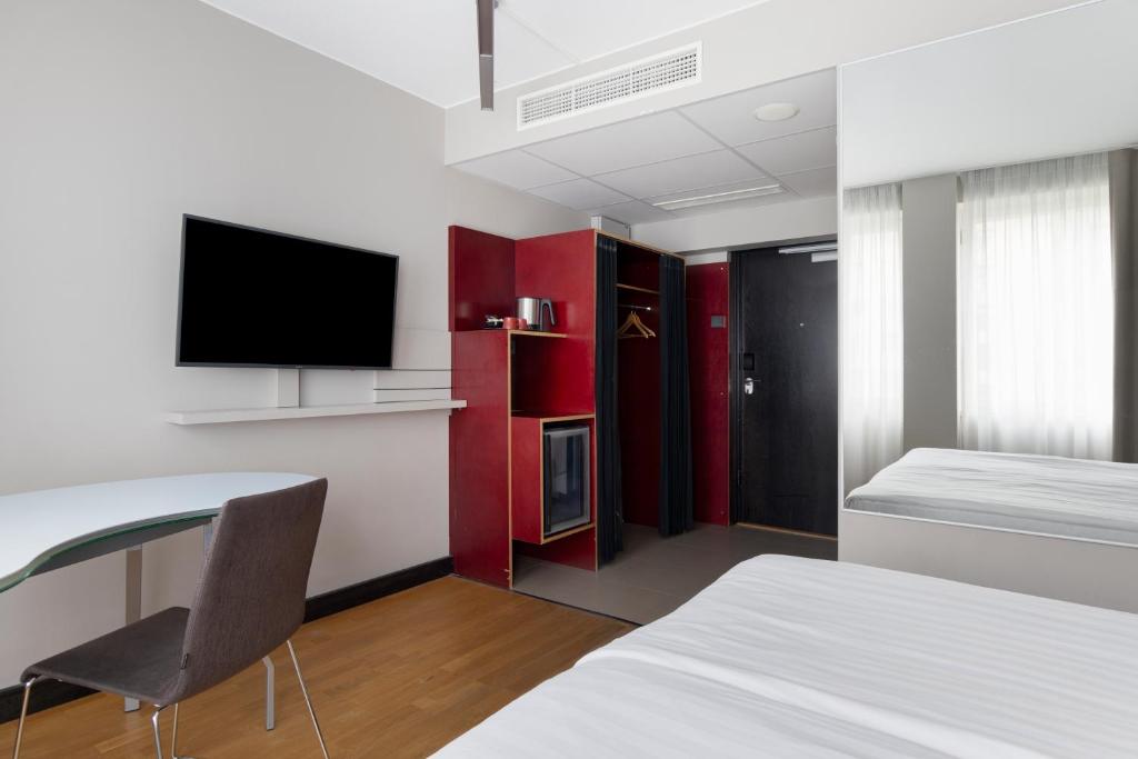 Postel nebo postele na pokoji v ubytování Original Sokos Hotel Albert