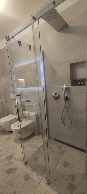 Koupelna v ubytování Apartments Giovannini
