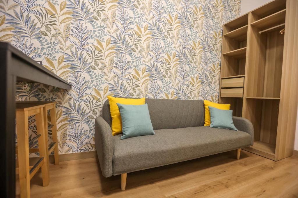 Posedenie v ubytovaní Lovely Studio in the Heart of Malaga FREE SWIMMING POOL