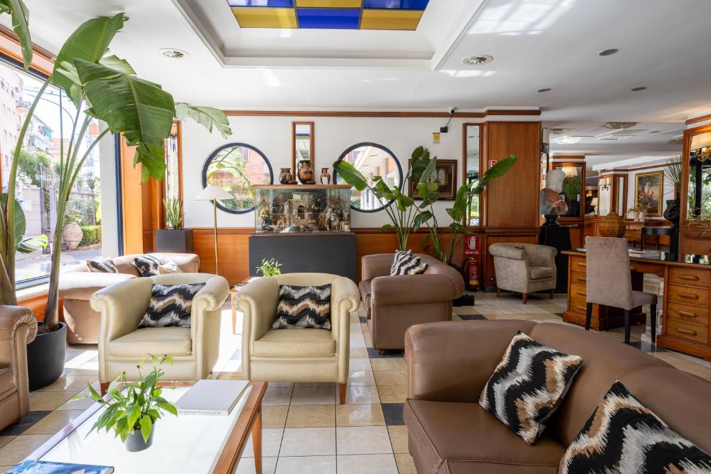 Posezení v ubytování Grand Hotel Tiberio