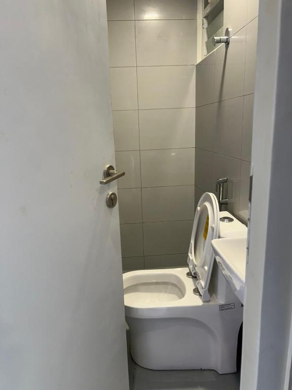 Koupelna v ubytování Shan Homestay