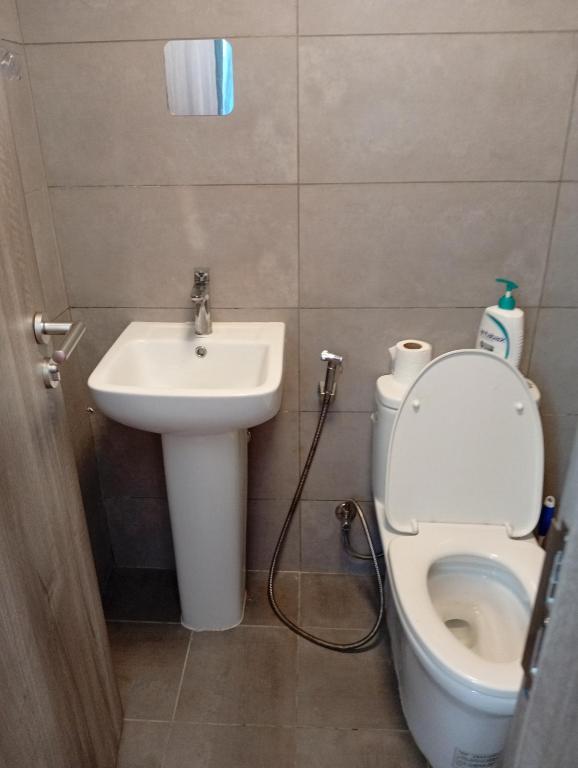 Koupelna v ubytování Shan Homestay