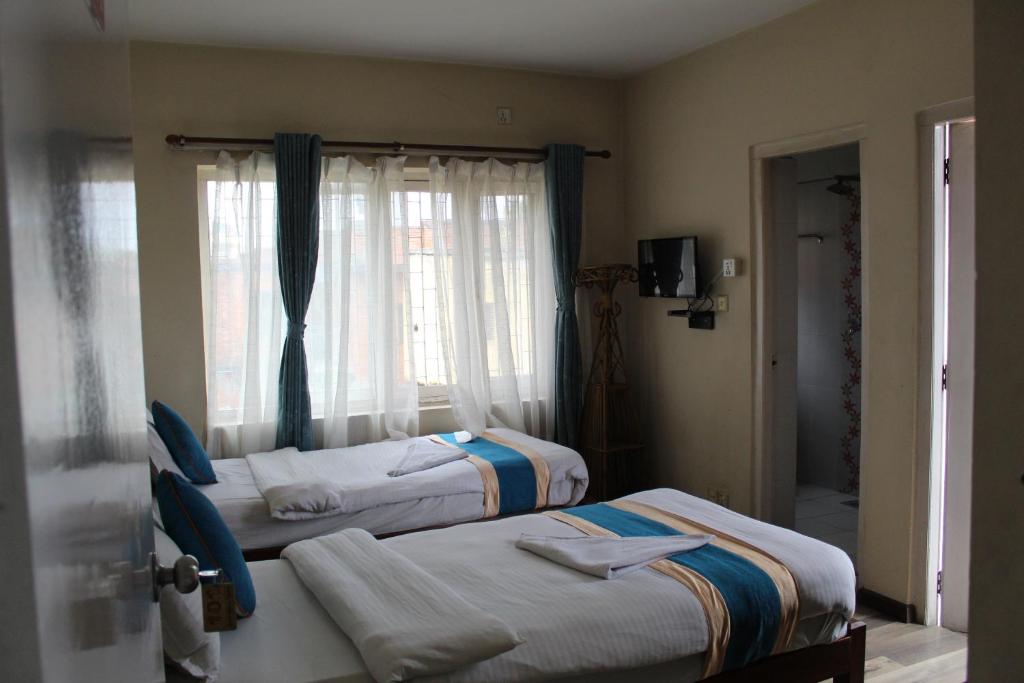 Postel nebo postele na pokoji v ubytování 32 Peace Home