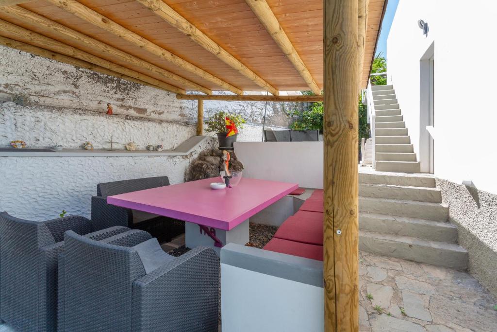 A seating area at Apartment Fantastico 2