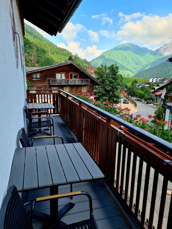 Nespecifikovaný výhled na hory nebo výhled na hory při pohledu z bed and breakfast