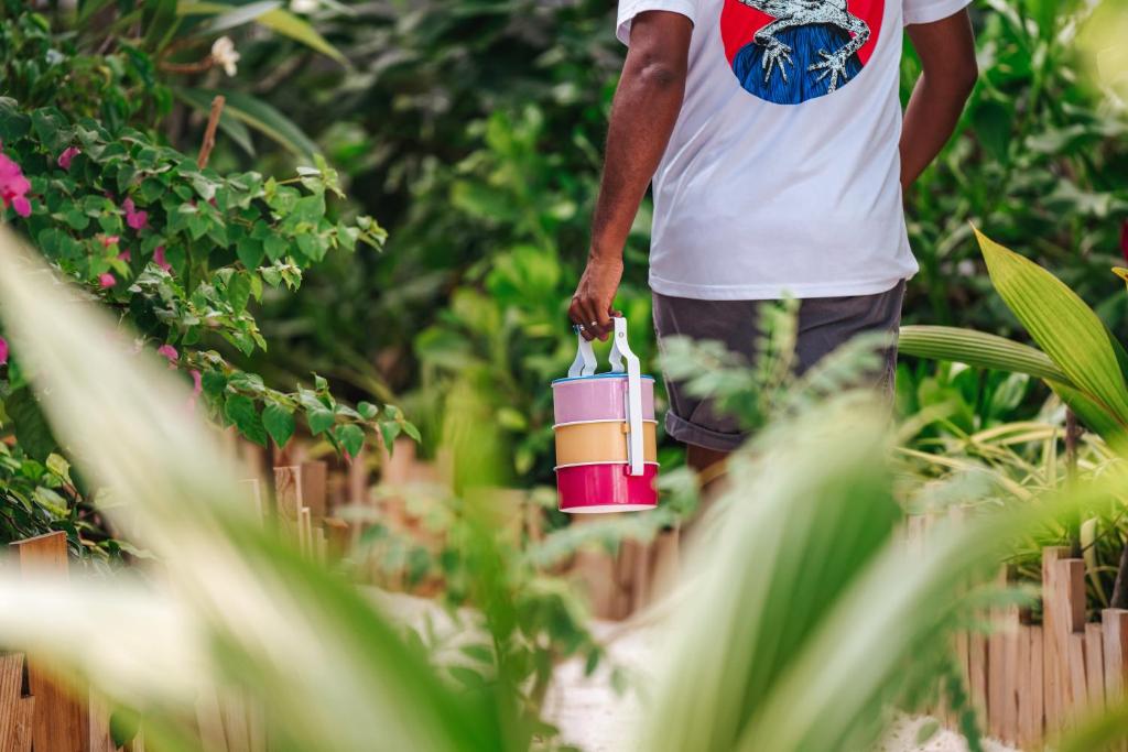 Zahrada ubytování Oaga Art Resort Maldives - Greatest All Inclusive Plan with Free Speedboat Round-trip