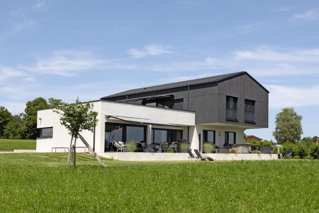 Zahrada ubytování Chalet Am Ried
