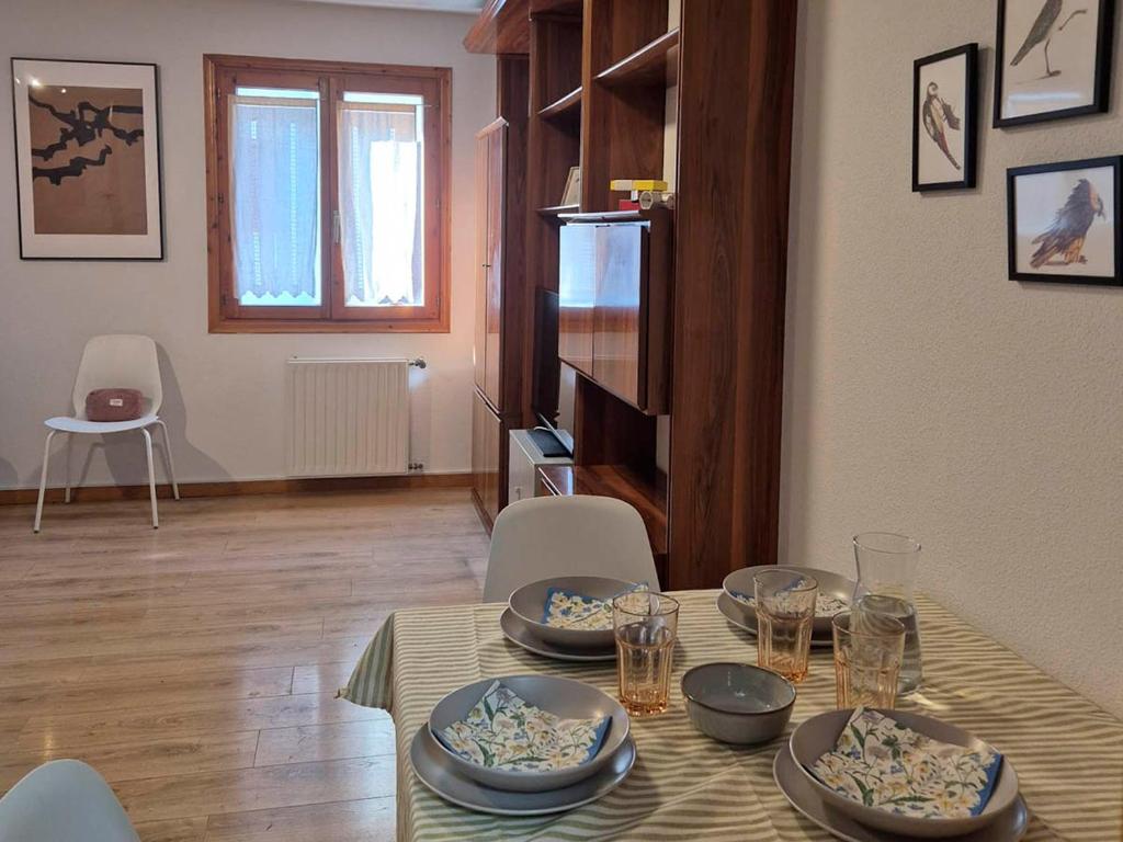 Χώρος καθιστικού στο Apartamento Uxín