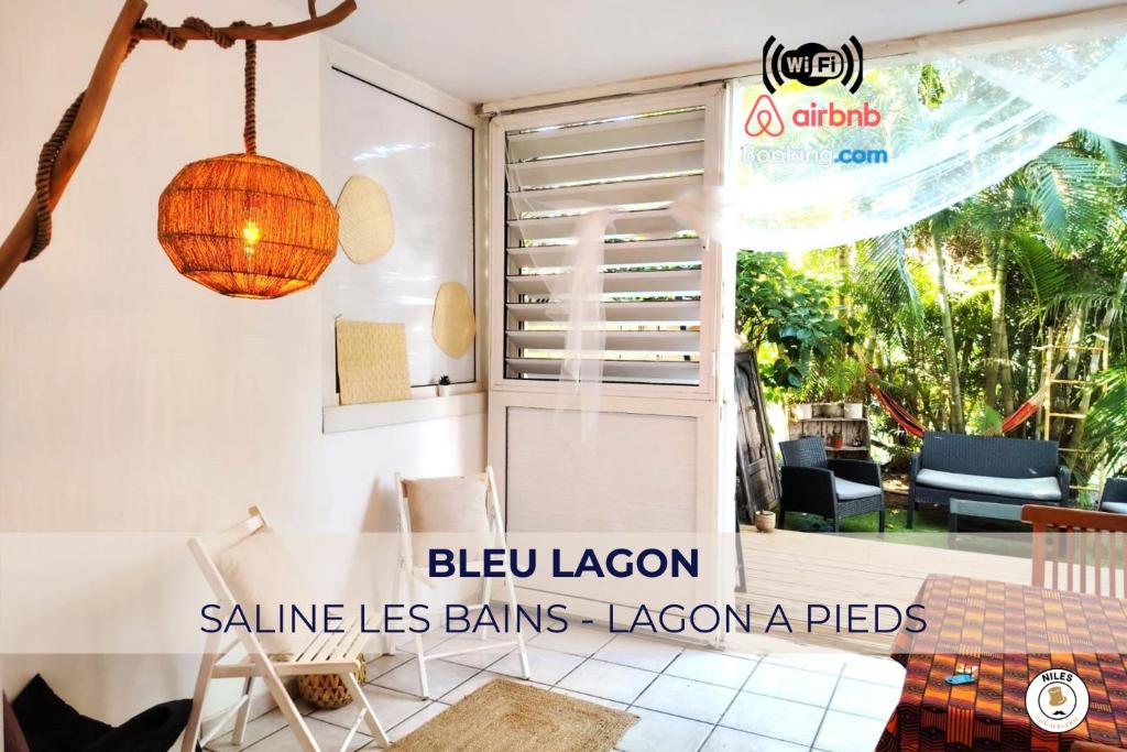 Gallery image of Bleu Lagon - Lagon à 100m - Terrasse & Jardinet in Saint-Paul