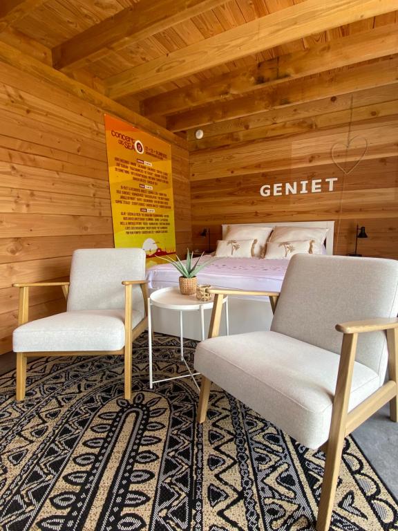 Posezení v ubytování B&B Bed in Burgh