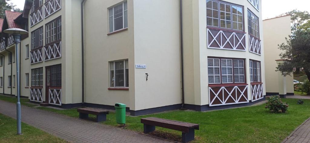 Budova, kde se apartmán nachází