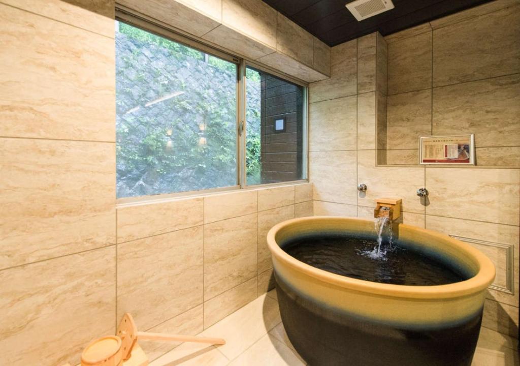 Koupelna v ubytování LiVEMAX RESORT Hakone Sengokuhara