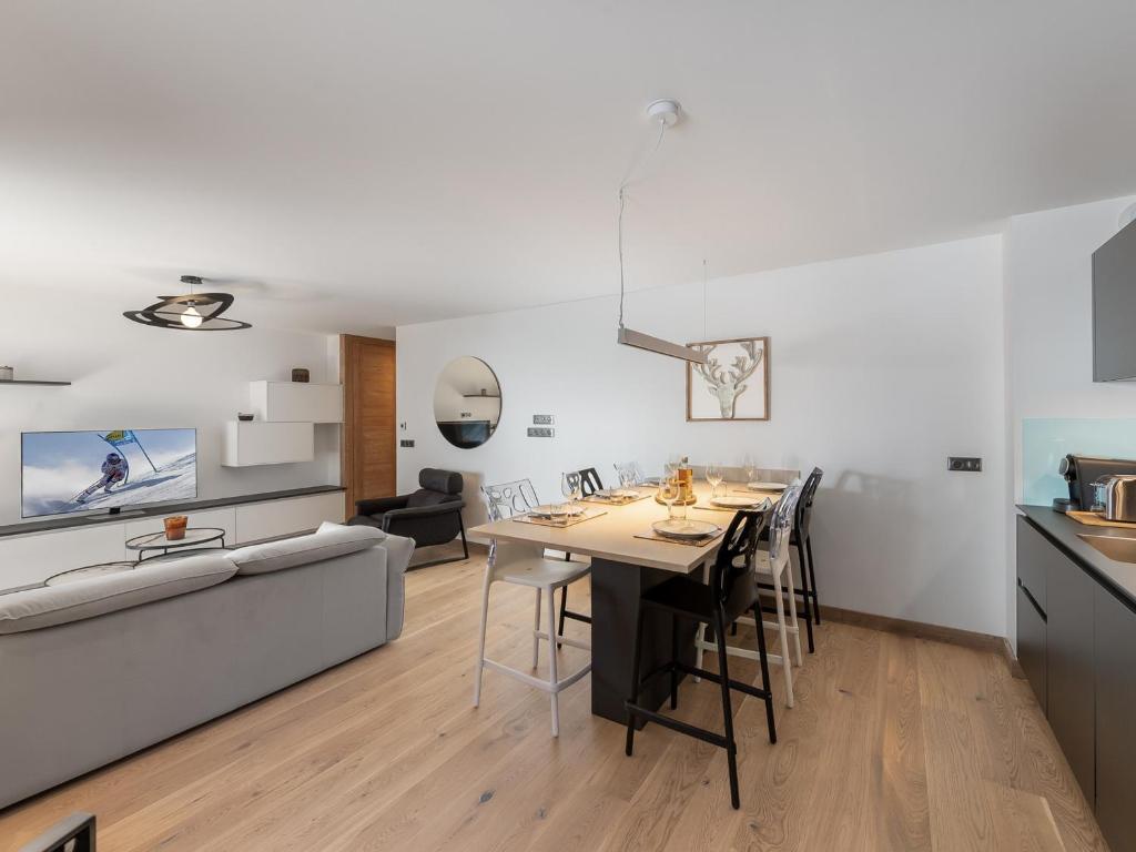 Fotografia z galérie ubytovania Appartement de Standing à Megève, 5 Min des Pistes, Sauna, Hammam, Parking, Animaux Acceptés - FR-1-569-52 v destinácii Megève