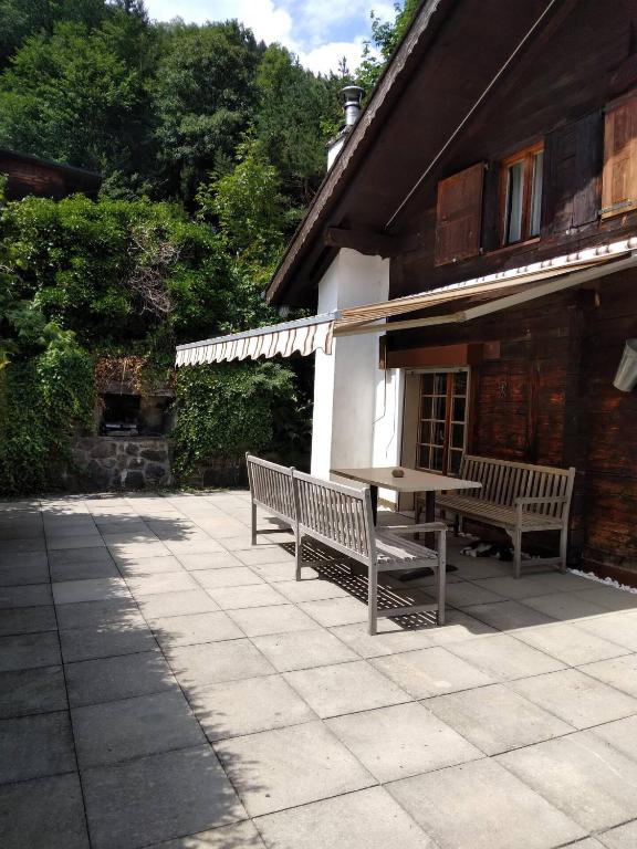 Balkón nebo terasa v ubytování Le Chalet de l'Atelier - Le Nord