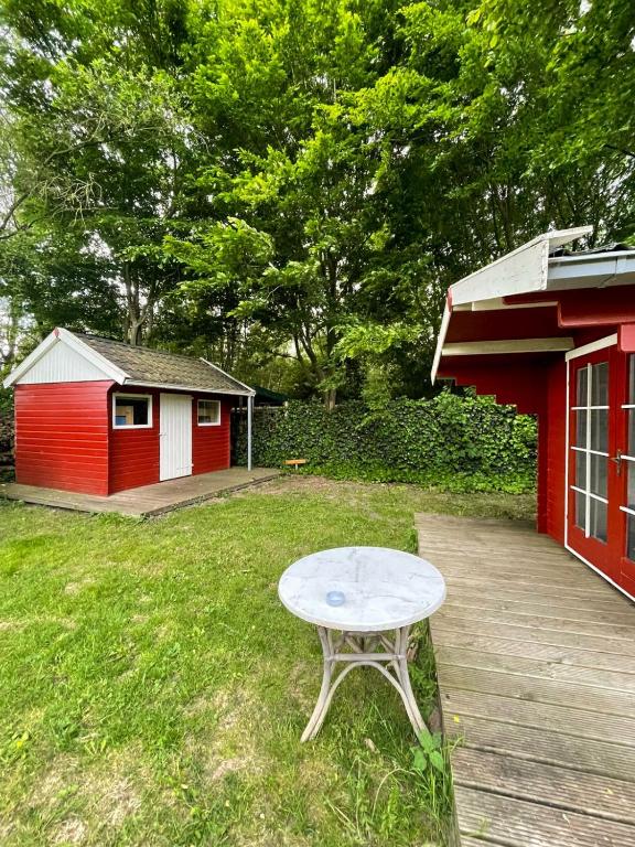 Zahrada ubytování Camping de Heemtuin