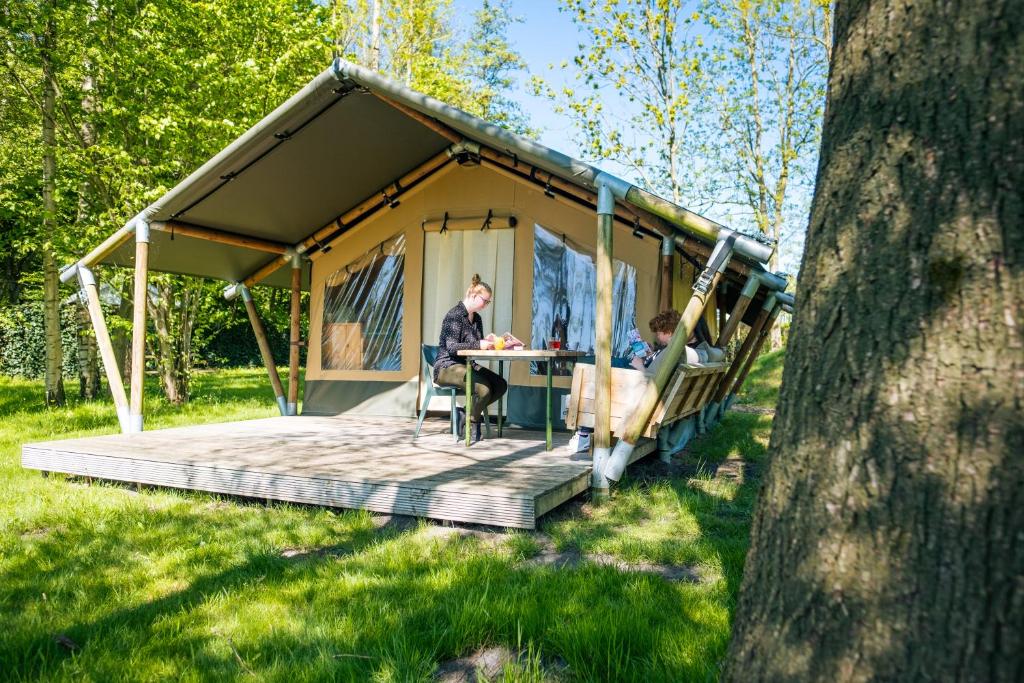 Zahrada ubytování Camping de Heemtuin