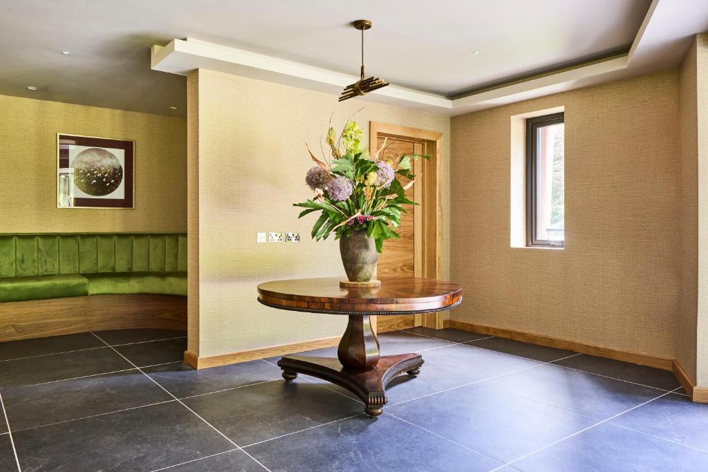Posezení v ubytování Hazel Tree Lodge Bunclody