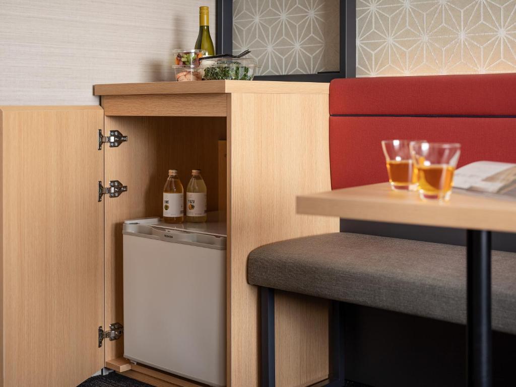 Kuchyň nebo kuchyňský kout v ubytování Mitsui Garden Hotel Kyoto Shijo