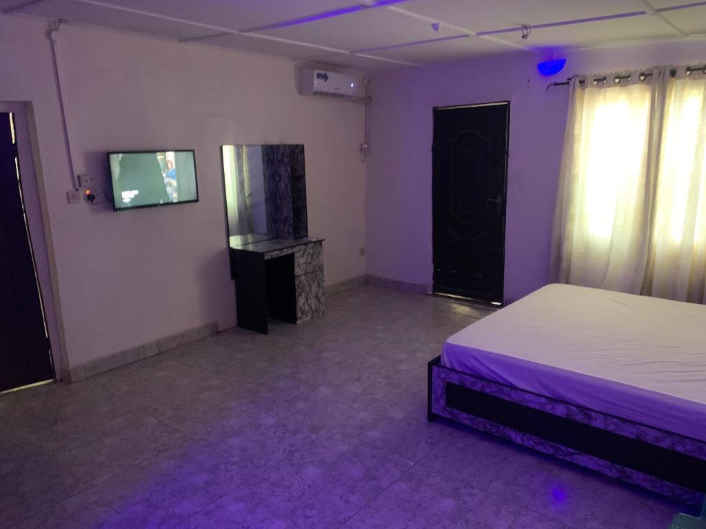 TV a/nebo společenská místnost v ubytování Proff's Place